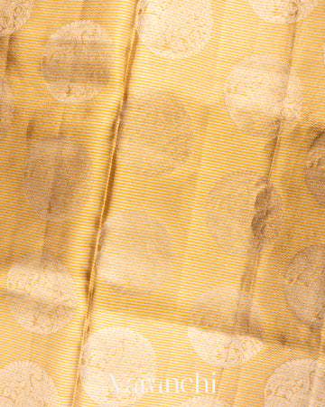 Gold And Silver Brocade Pure Kanchipuram Silk Saree