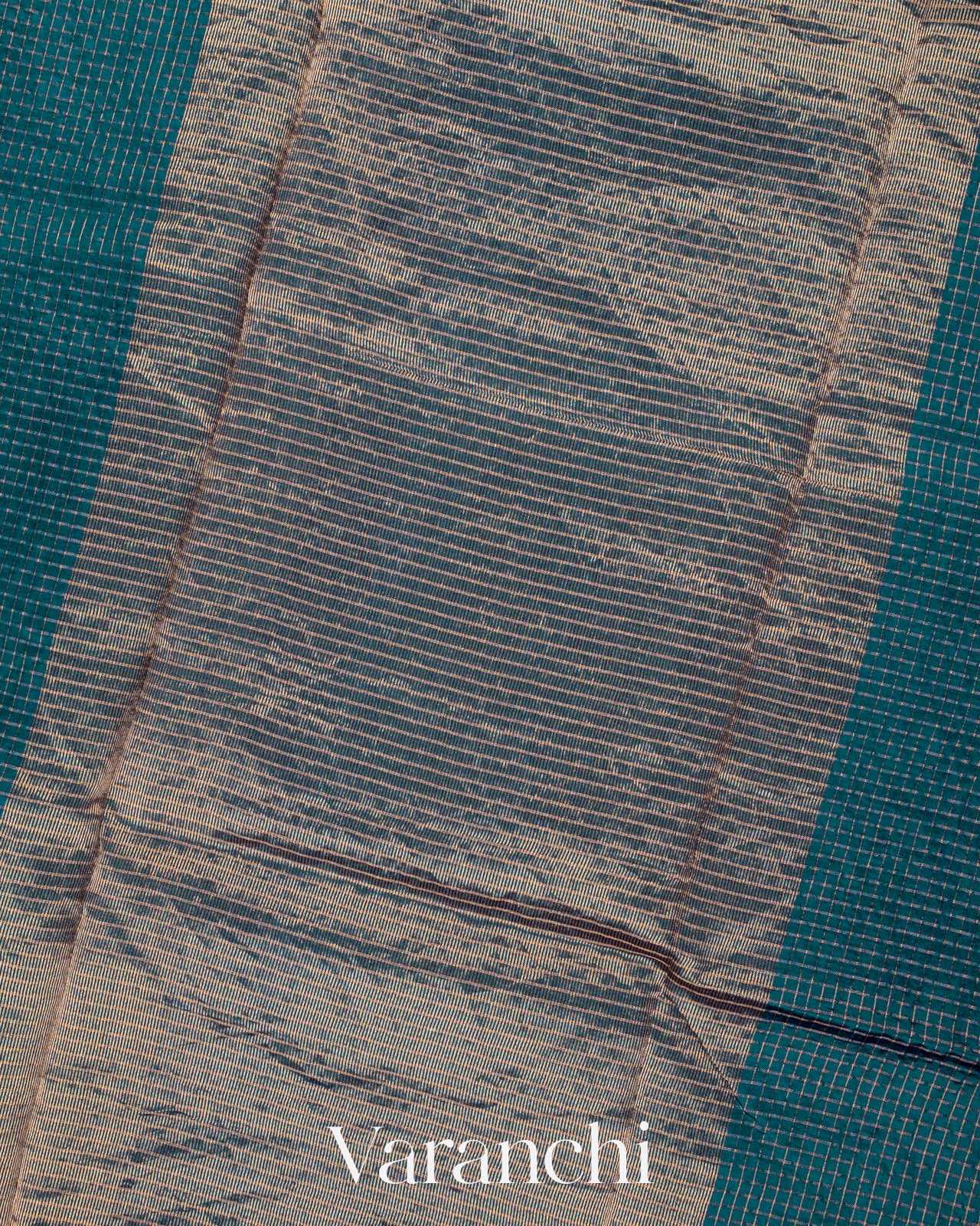 Ink Blue Pure Katan Silk Saree