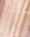 Dusty Mauve Pure Mango Silk Handloom Saree