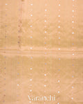 Lemon Green Jamdani Pure Matka Muslin Tissue Silk Handloom Saree