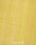 Lemon Green Jamdani Pure Matka Muslin Tissue Silk Handloom Saree
