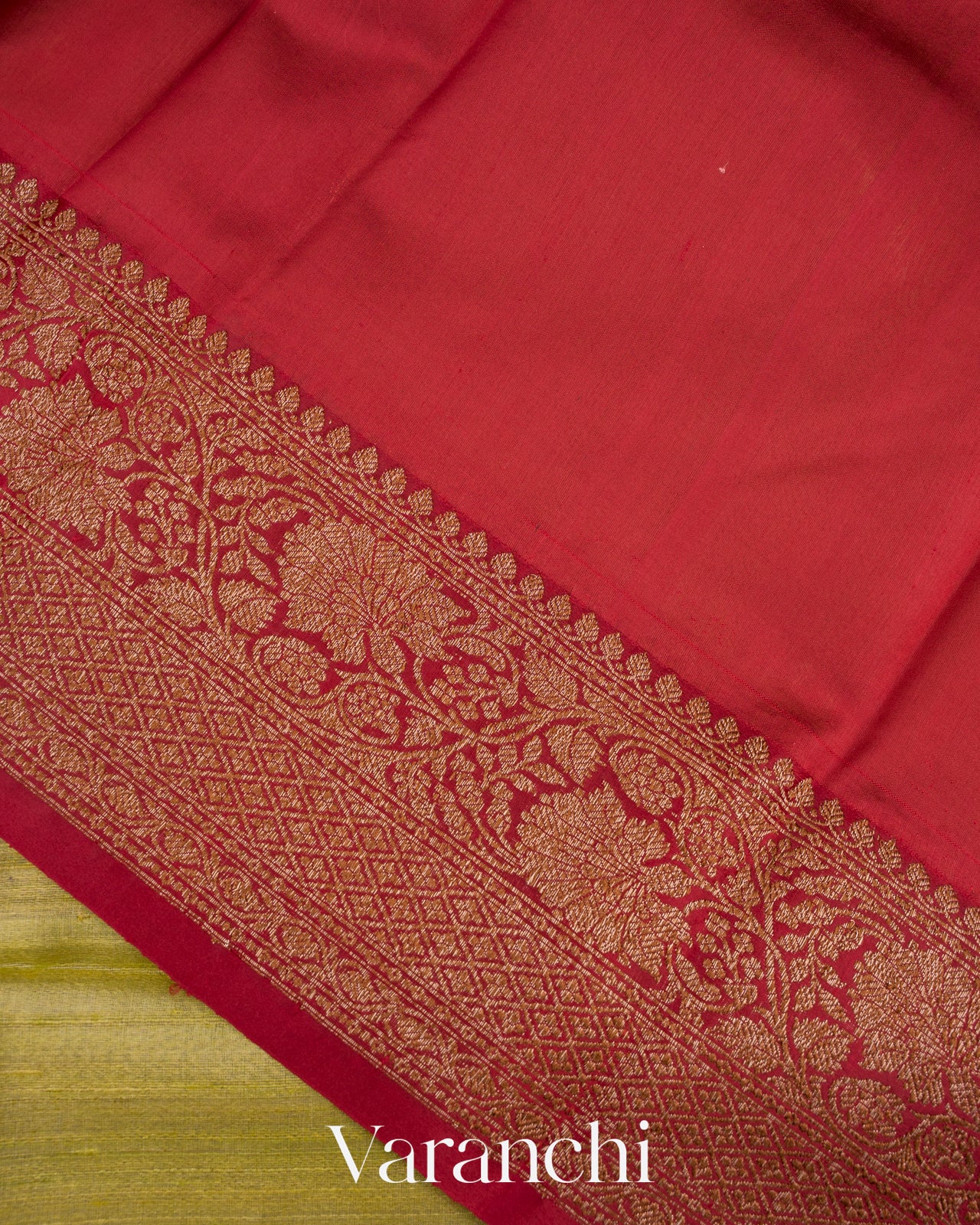 Pista Green Pure Tussar Silk Handloom Saree