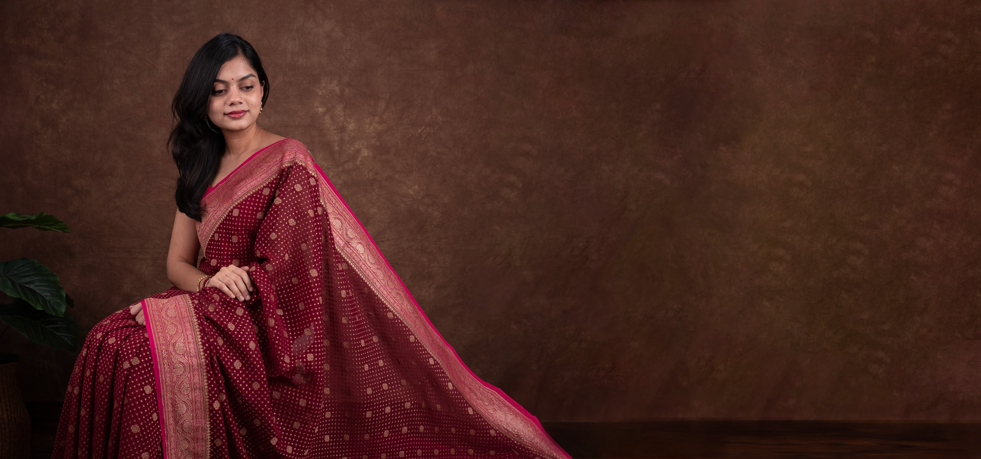 Exquisite Georgette Silk Sarees | Elegant Styles for Every Occasion