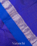 Royal Blue Pure Katan Silk Saree