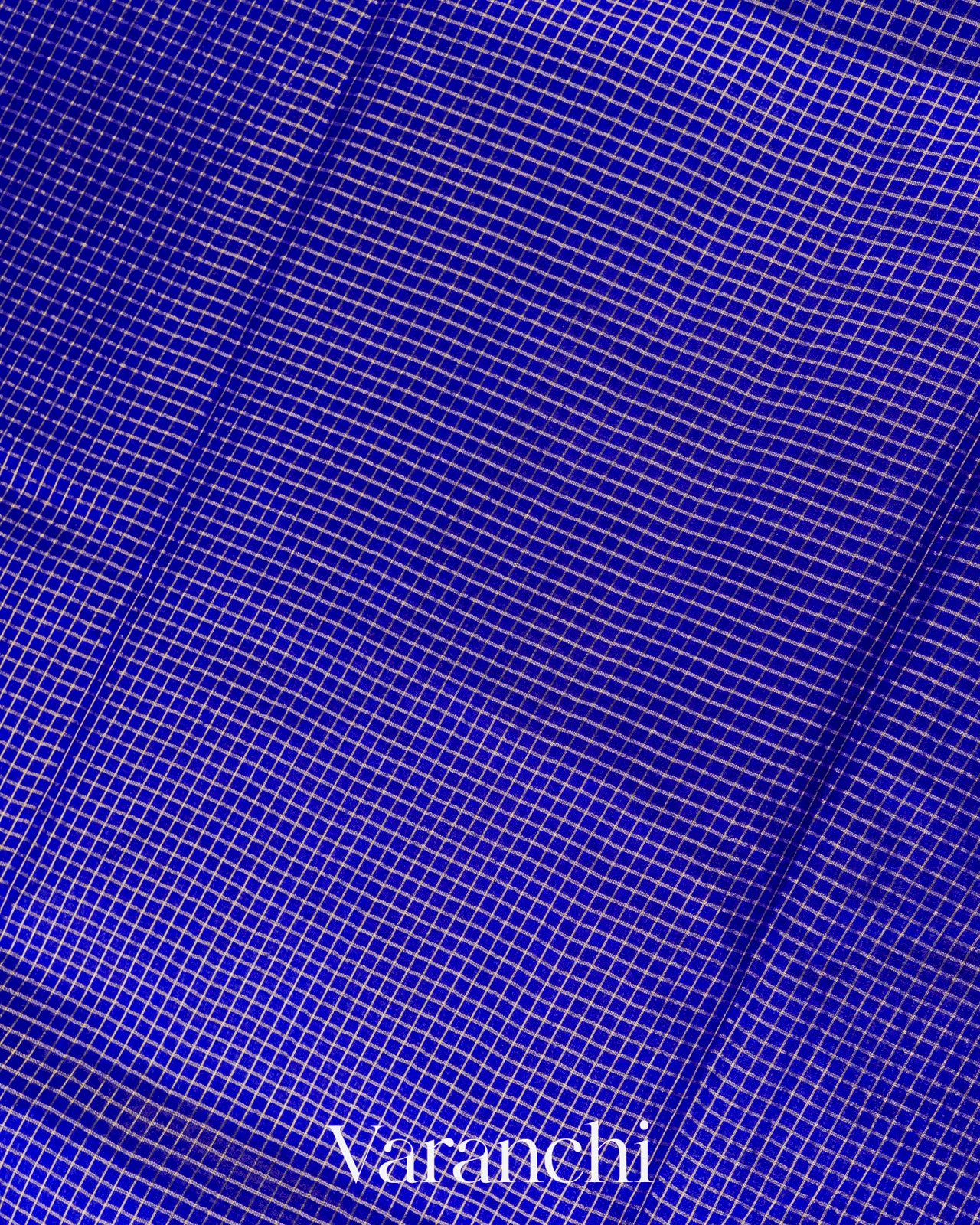 Royal Blue Pure Katan Silk Saree