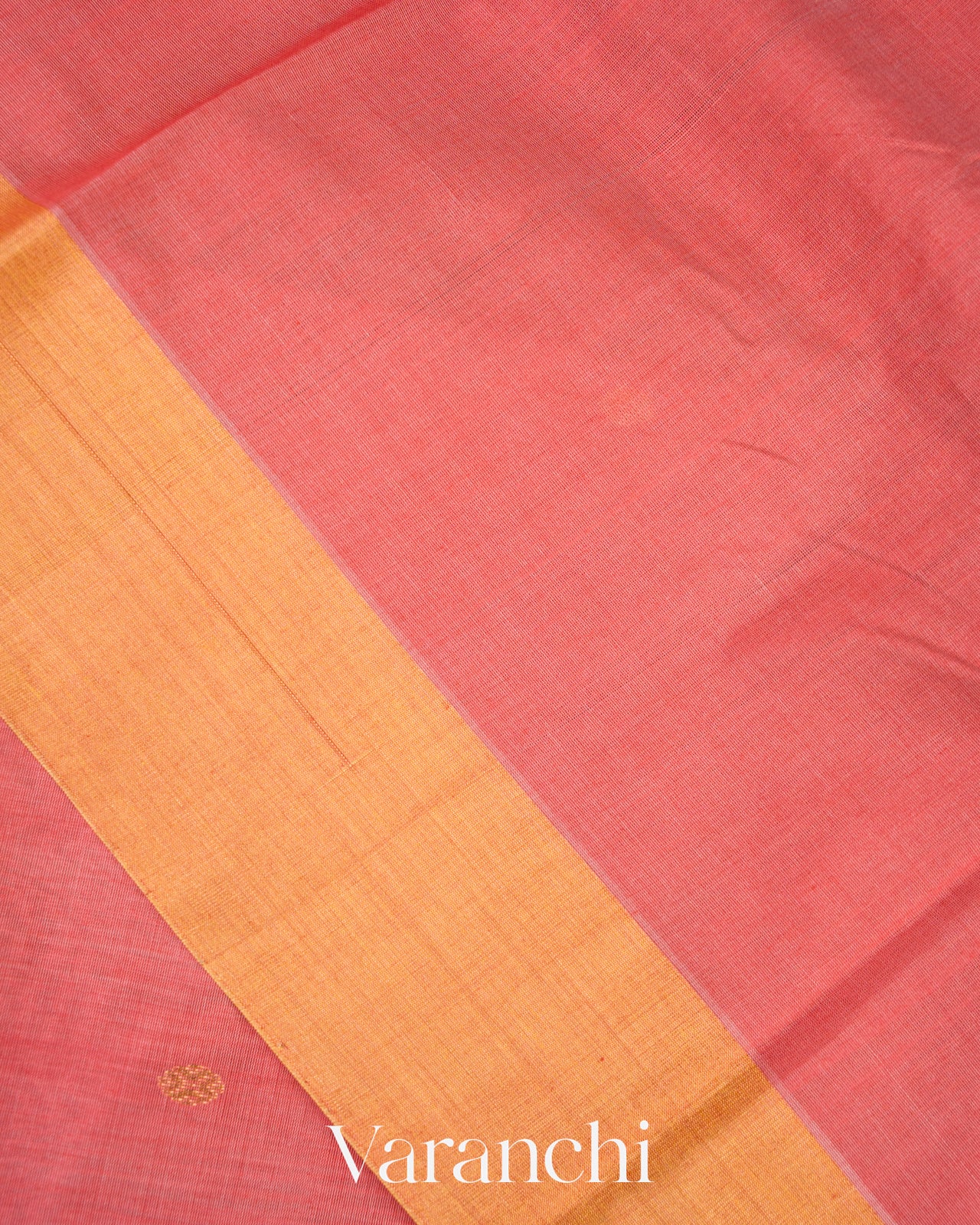 Blush Pink Pure Chanderi Silk Cotton Handloom Saree