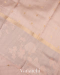 Blush Beige Digital Printed Pure Chiniya Silk Saree 