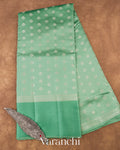 Mint Green Pure Chiniya Silk Saree