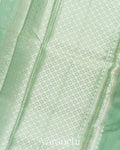 Mint Green Pure Chiniya Silk Saree