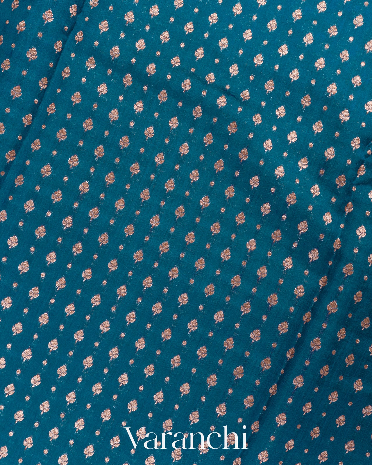 Ink Blue Pure Chiniya Silk Handloom Saree