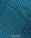 Ink Blue Pure Chiniya Silk Handloom Saree