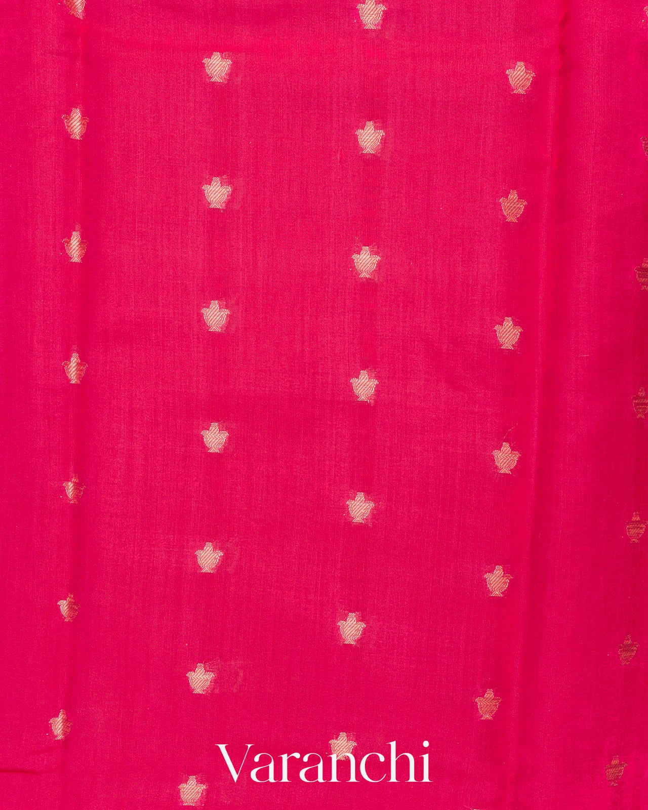 Rani Pink Digital Printed Pure Chiniya Silk Saree