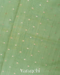 Chiniya Soft Sage  Silk Saree