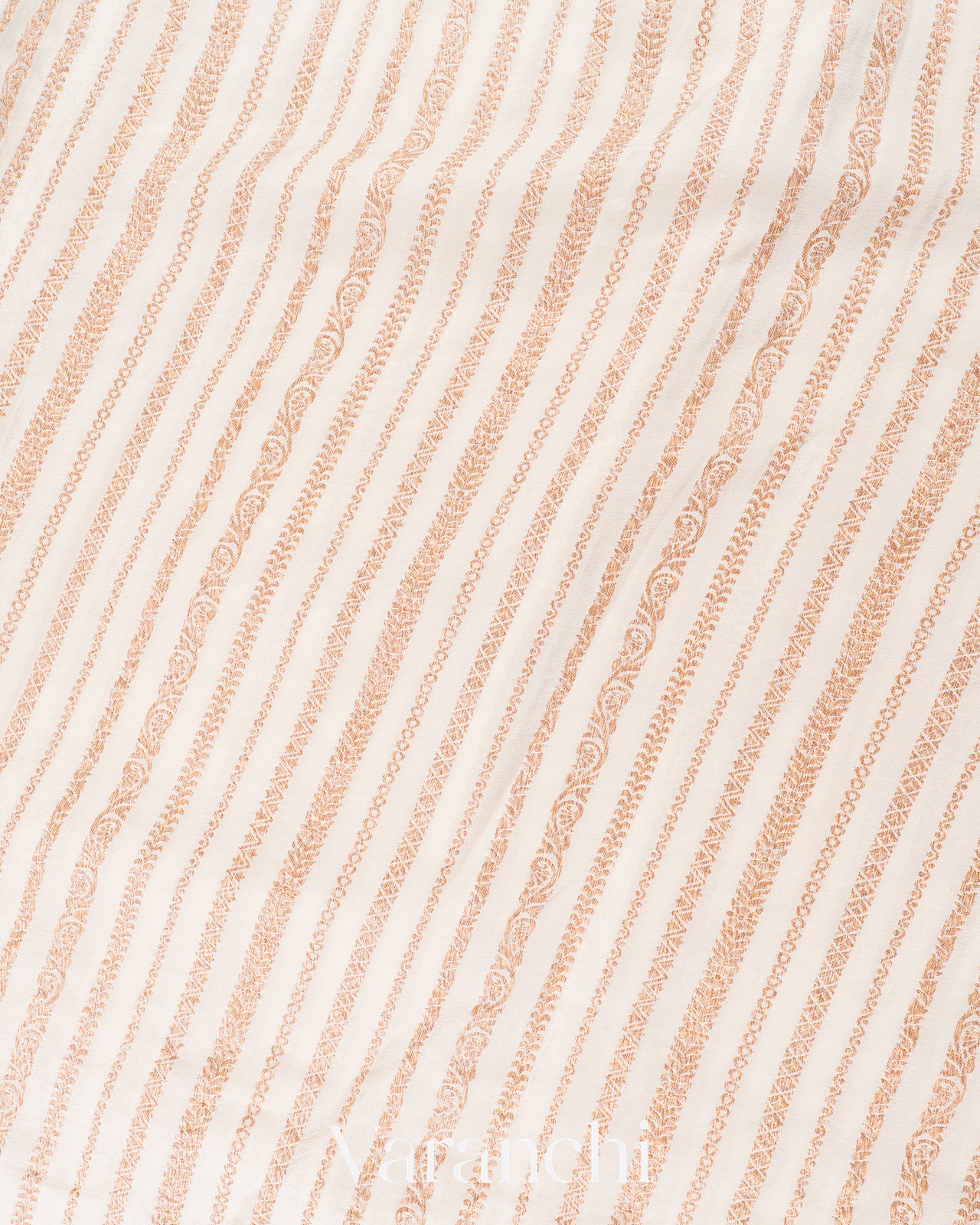 White Pure Crepe Silk Saree 