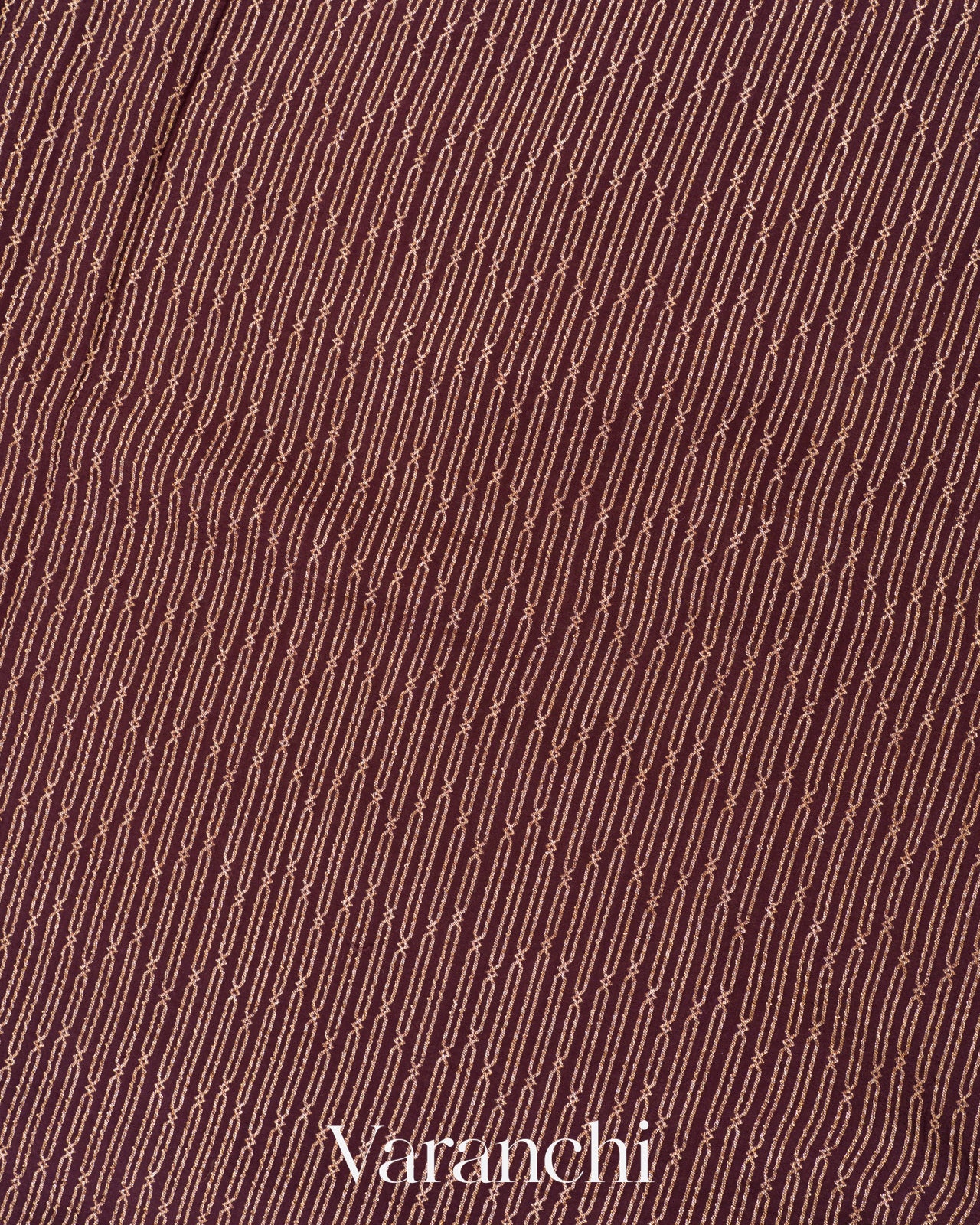 Deep Wine Crepe Silk Handloom Saree