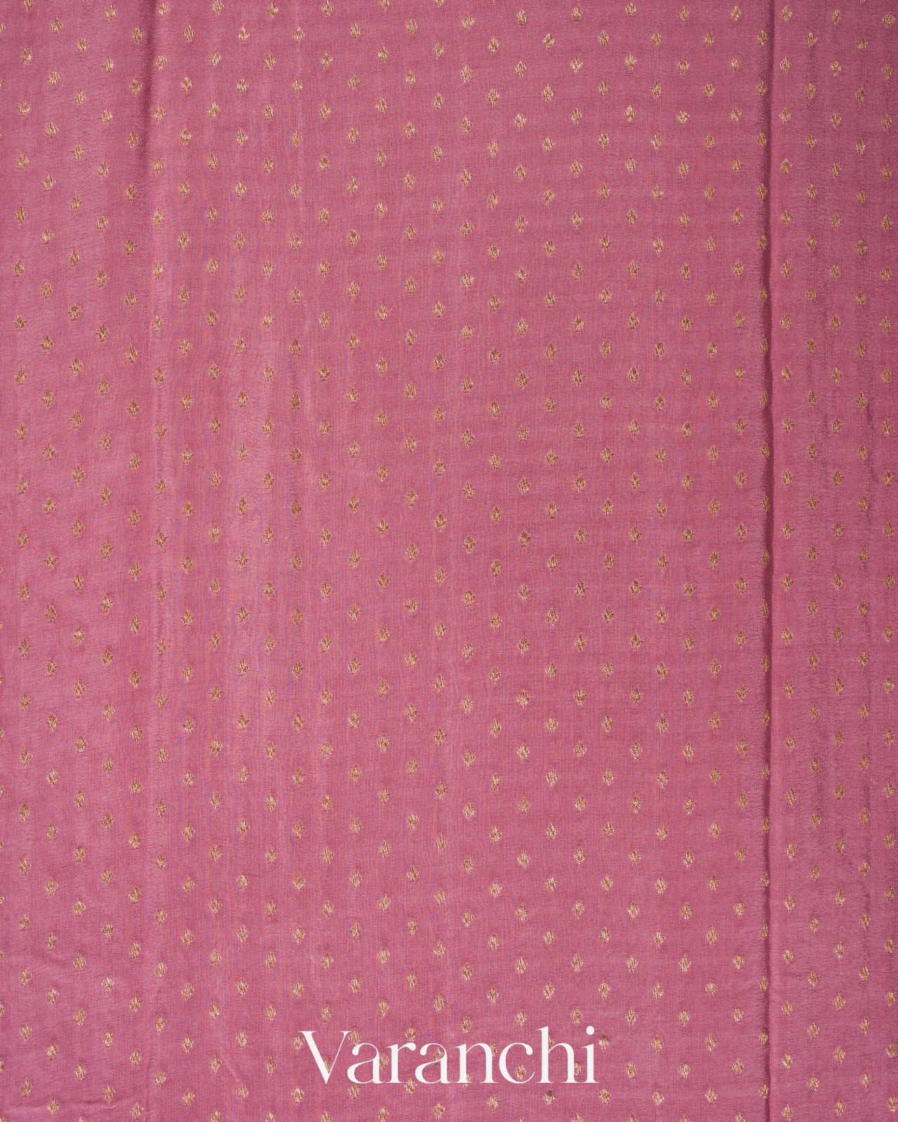 Dusty Rose Pure Crepe Silk Handloom Saree