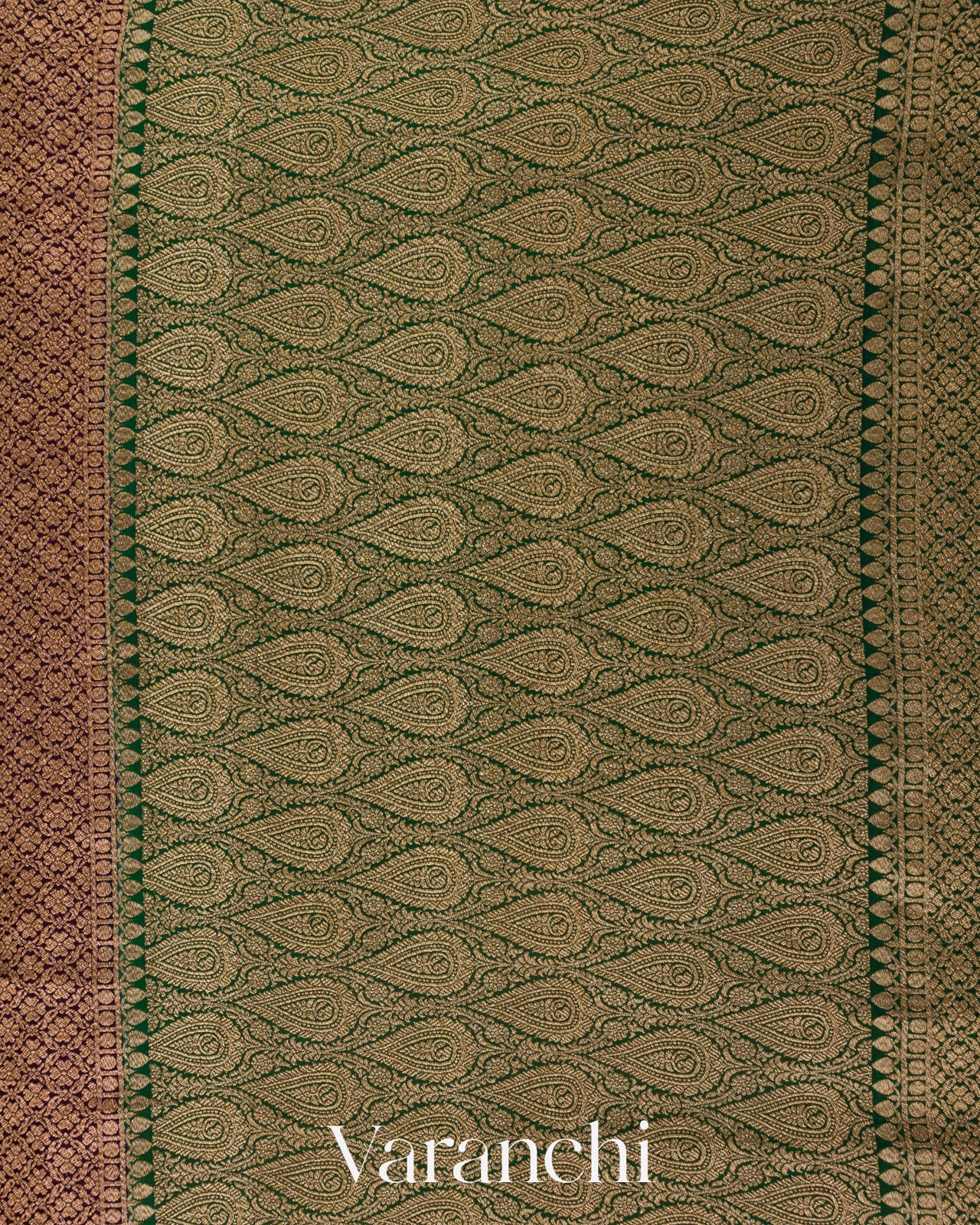 Rani Pink Pure Crepe Silk Handloom Saree