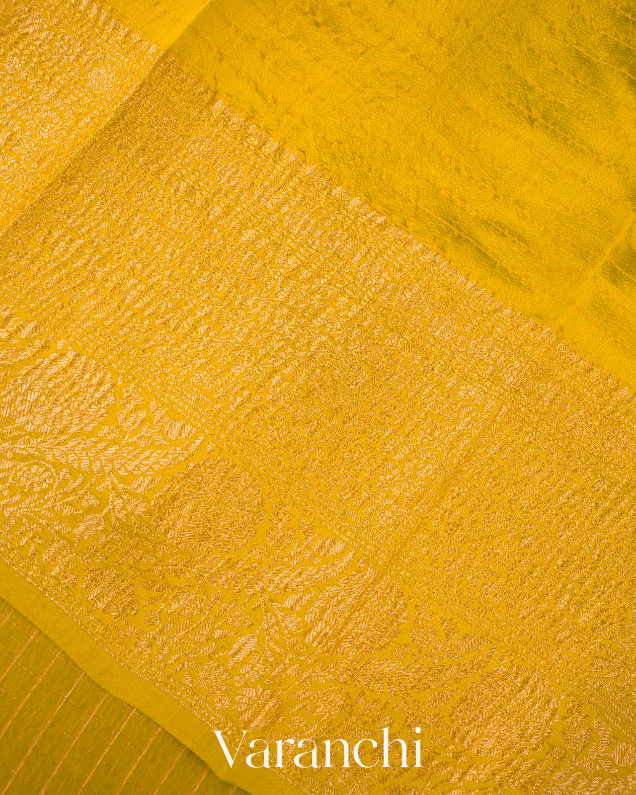 Mehandi Green Pure Crush Kora Silk Saree