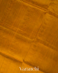 Deep Green Korvai Pure Kanchipuram Silk Cotton Handloom Saree 