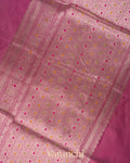 Baby Pink Pure Katan Silk Handloom Saree