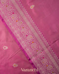Baby Pink Pure Katan Silk Handloom Saree