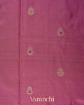 Baby Pink Pure Katan Silk Handloom Saree