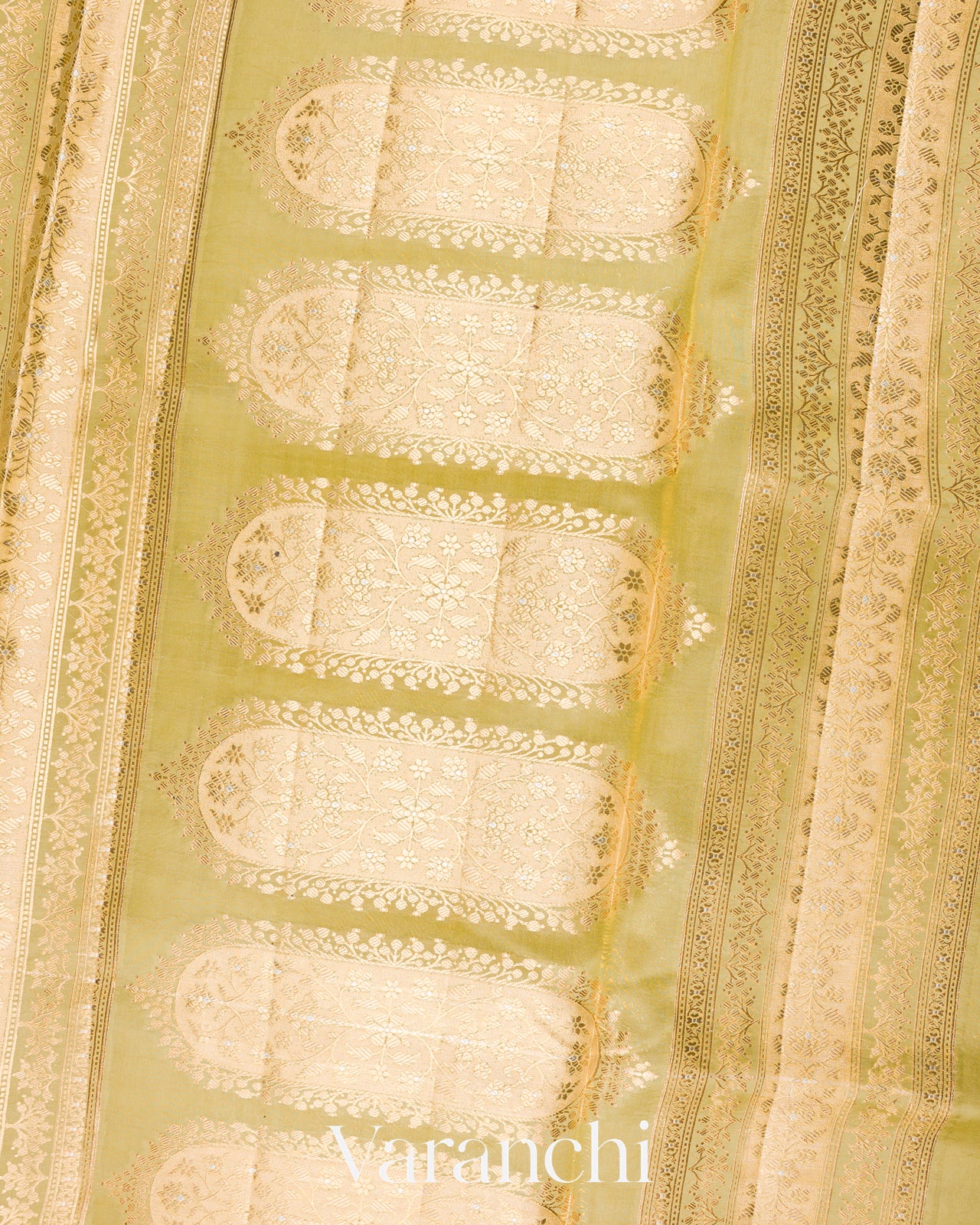 Lemon Yellow Pure Dupion Silk Saree