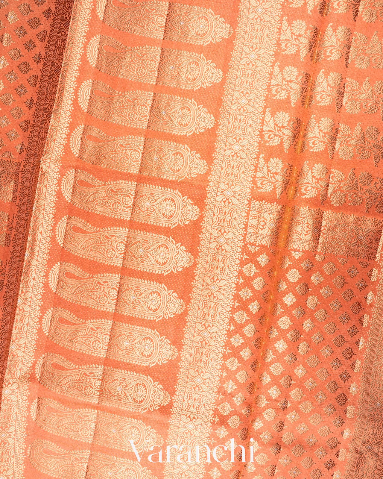Bright Red Pure Dupion Silk Saree