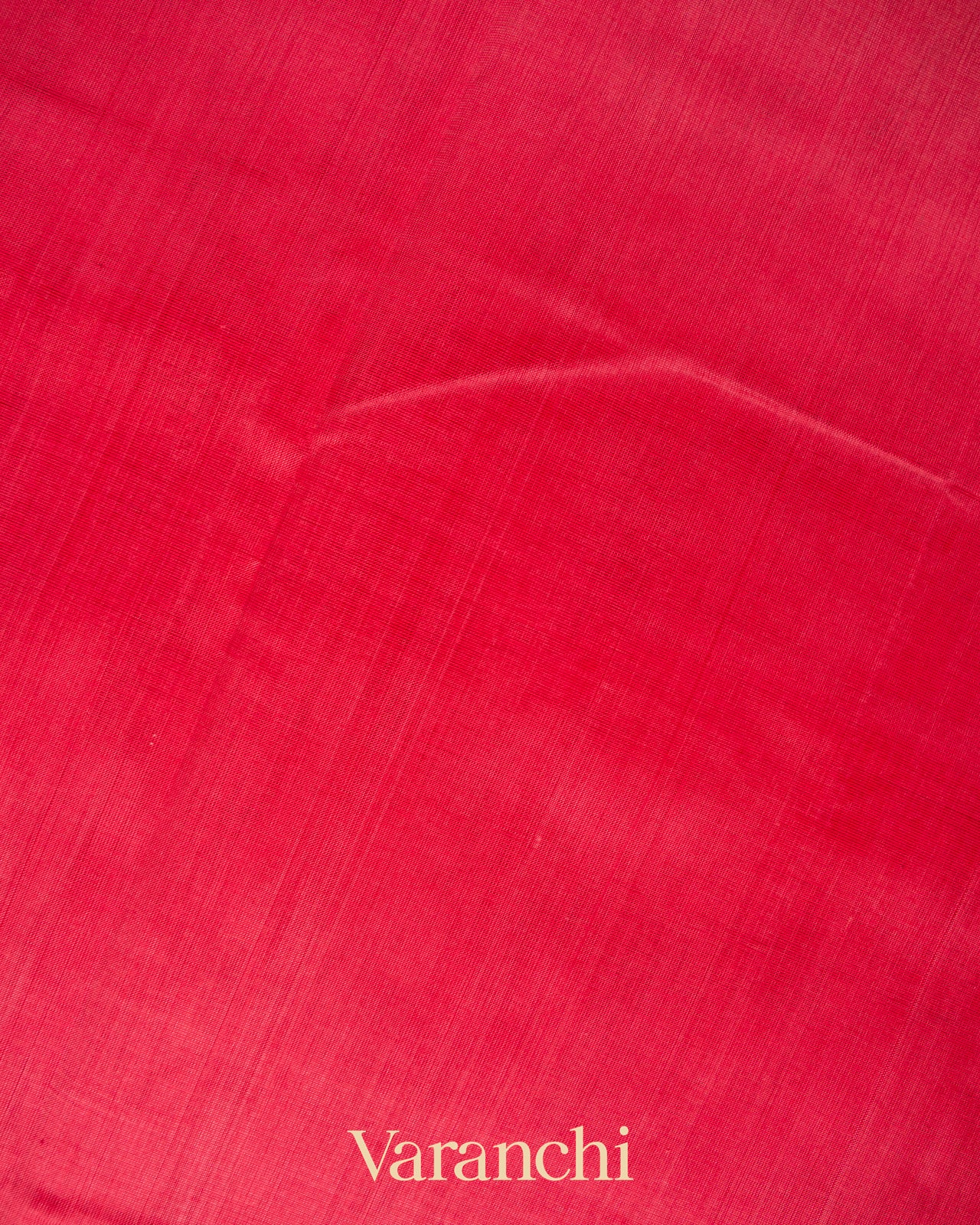 Coral Pink Pure Kanchipuram Silk Cotton Handloom Saree 