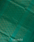 Golden Yellow Pure Kanchipuram Silk Cotton Handloom Saree 