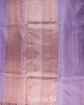 Dusty Lavender Pure Chanderi Silk Cotton Handloom Saree 