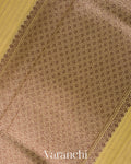 Butter Yellow Pure Chanderi Silk Cotton Handloom Saree 