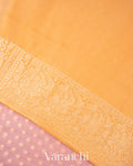 Baby Pink Pure Khaddi Georgette Silk Saree 