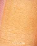 Baby Pink Pure Khaddi Georgette Silk Saree 