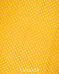 Lemon Yellow Pure Khaddi Georgette Silk Saree