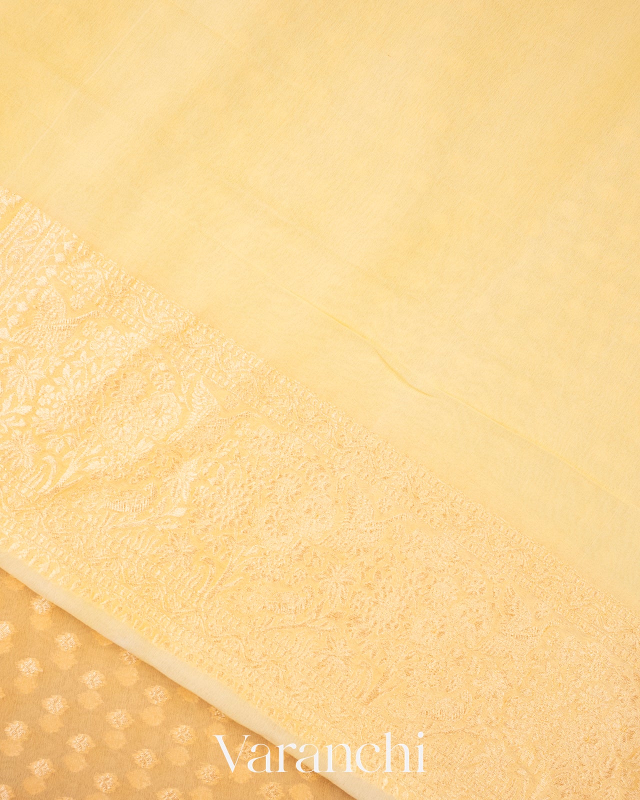 Sandalwood Pure Khaddi Georgette Silk Saree