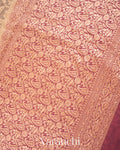 Beige Pure Khaddi Georgette Silk Saree
