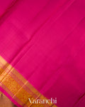 Golden Brown Vaira Oosi Pure Kanchipuram Silk Handloom Saree