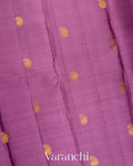 Orchid Pink Pure Kanchipuram Silk Handloom Saree