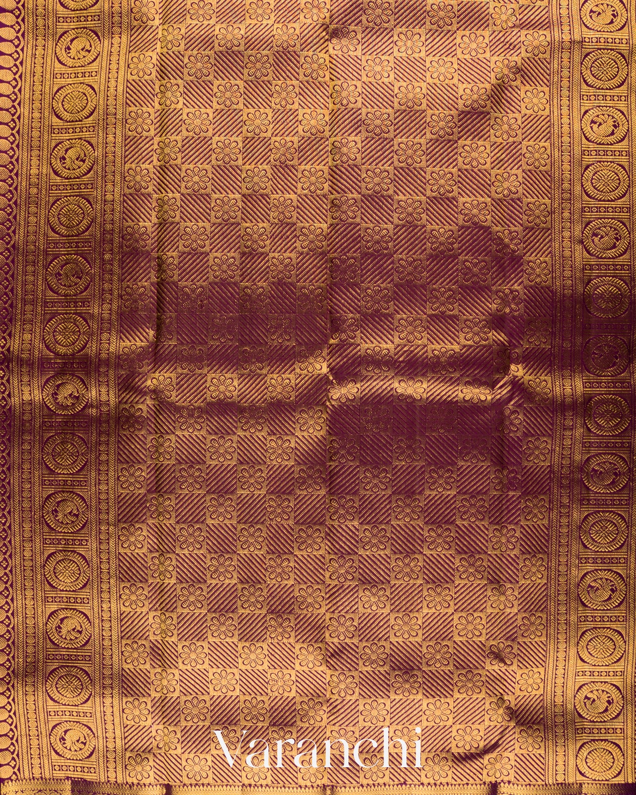 Orchid Pink Pure Kanchipuram Silk Handloom Saree