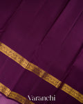 Orchid Pink Pure Kanchipuram Silk Handloom Saree