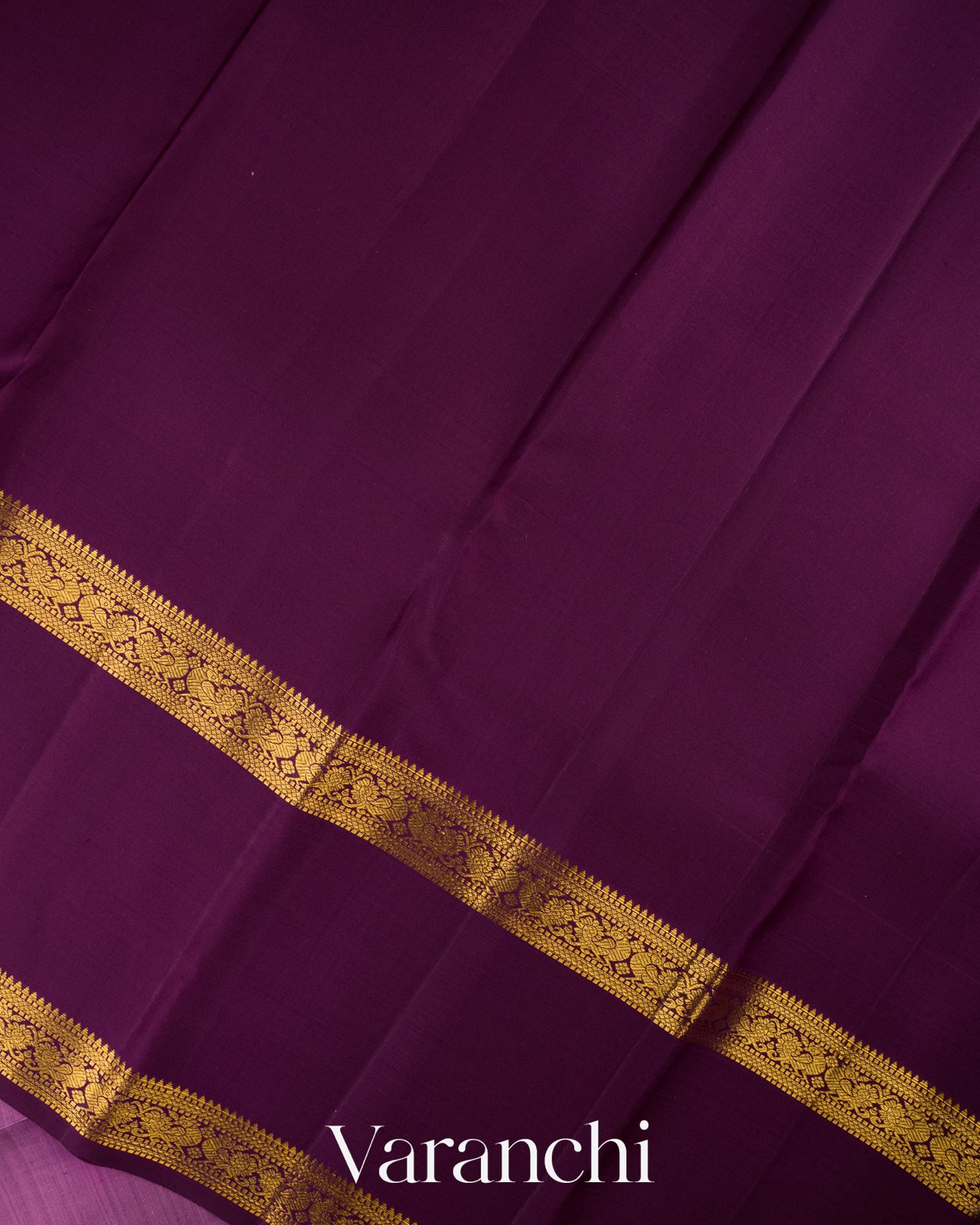 Orchid Pink Pure Kanchipuram Silk Handloom Saree