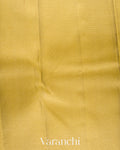 Antique Gold Pure Kanchipuram Silk Handloom Saree