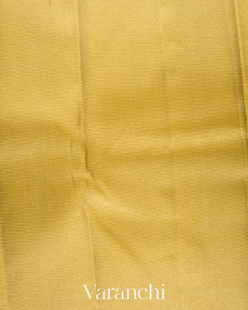 Antique Gold Pure Kanchipuram Silk Handloom Saree