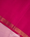 Baby Lavender Vaira Oosi Pure Kanchipuram Silk Handloom Saree