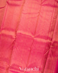 Deep Magenta Pure Kanchipuram Silk Handloom Saree