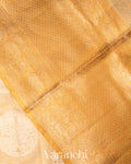 Gold And Silver Brocade Pure Kanchipuram Silk Saree