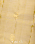Ivory Pure Kanchipuram Silk Handloom Saree