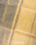 Sage Green Pure Kanchipuram Silk Saree