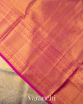 Sage Green Pure Kanchipuram Silk Saree